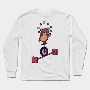 Circus Bear Long Sleeve T-Shirt